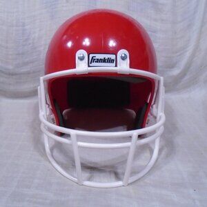 Franklin Kansas City Chiefs NFL Replica Plastic Play Kids Youth Football Helmet